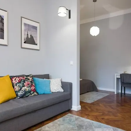 公寓 Perfect Place To In City Center 40m2 W4 克拉科夫
